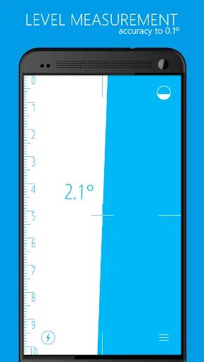 Tangkapan layar Bubble Level, Spirit Level