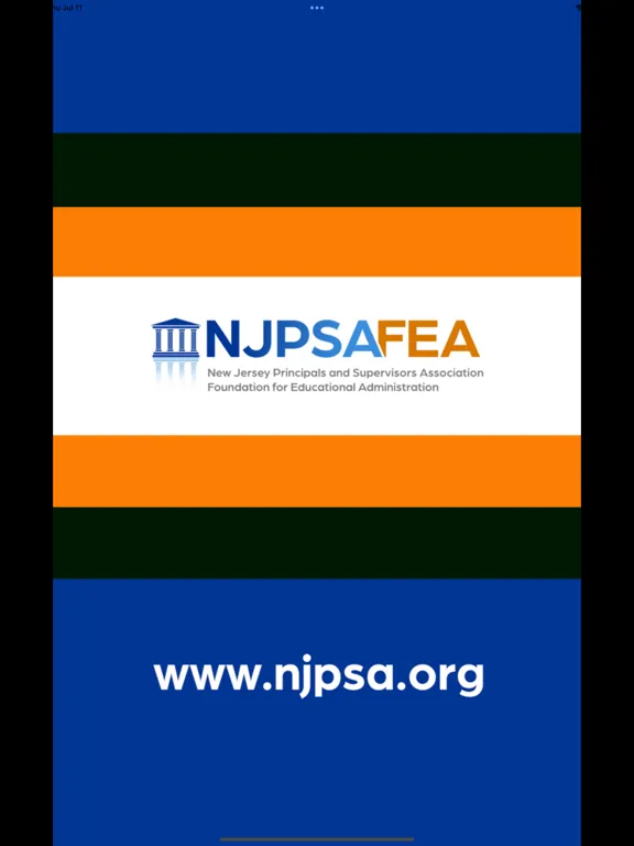 NJPSA Conf iPad  Screenshots