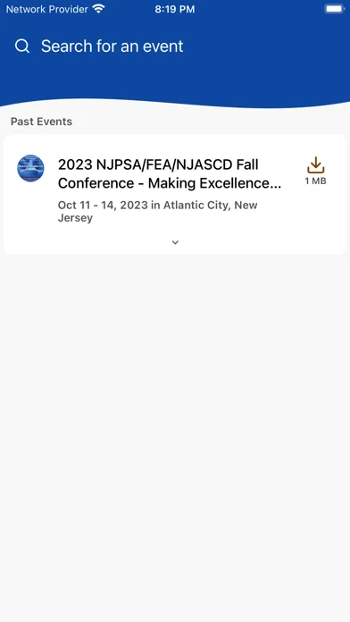 NJPSA Conf Screenshots