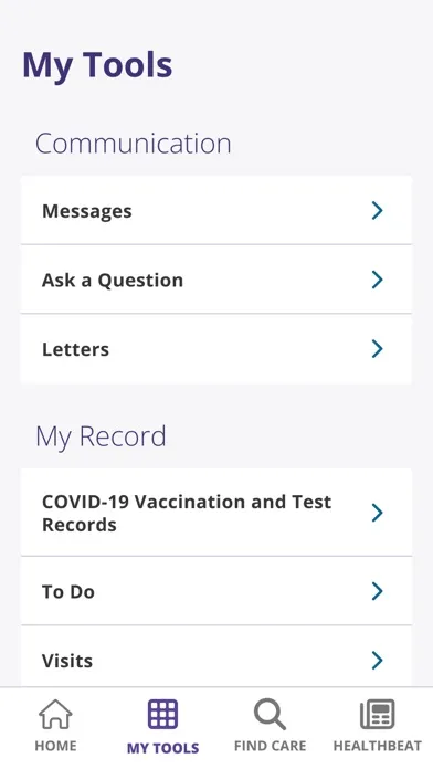 Скриншоты MyNM by Northwestern Medicine