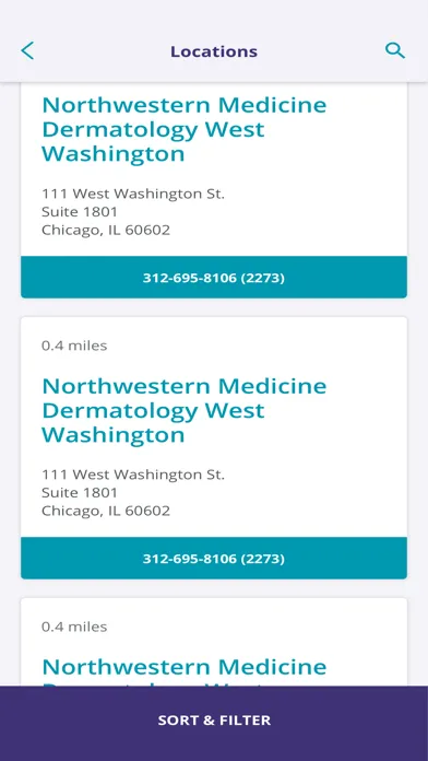 Скриншоты MyNM by Northwestern Medicine