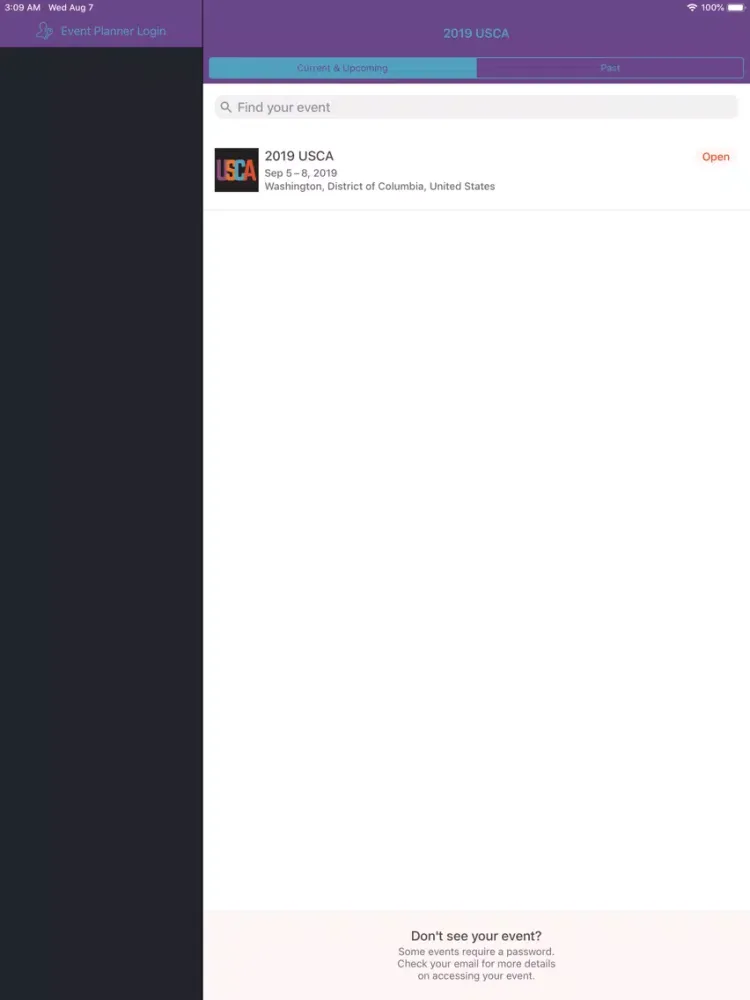 Tangkapan skrin 2019 USCA iPad 