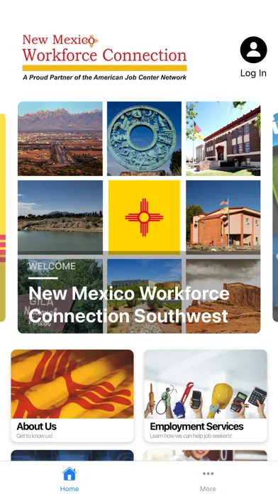 NM Workforce Connection - SW Screenshots