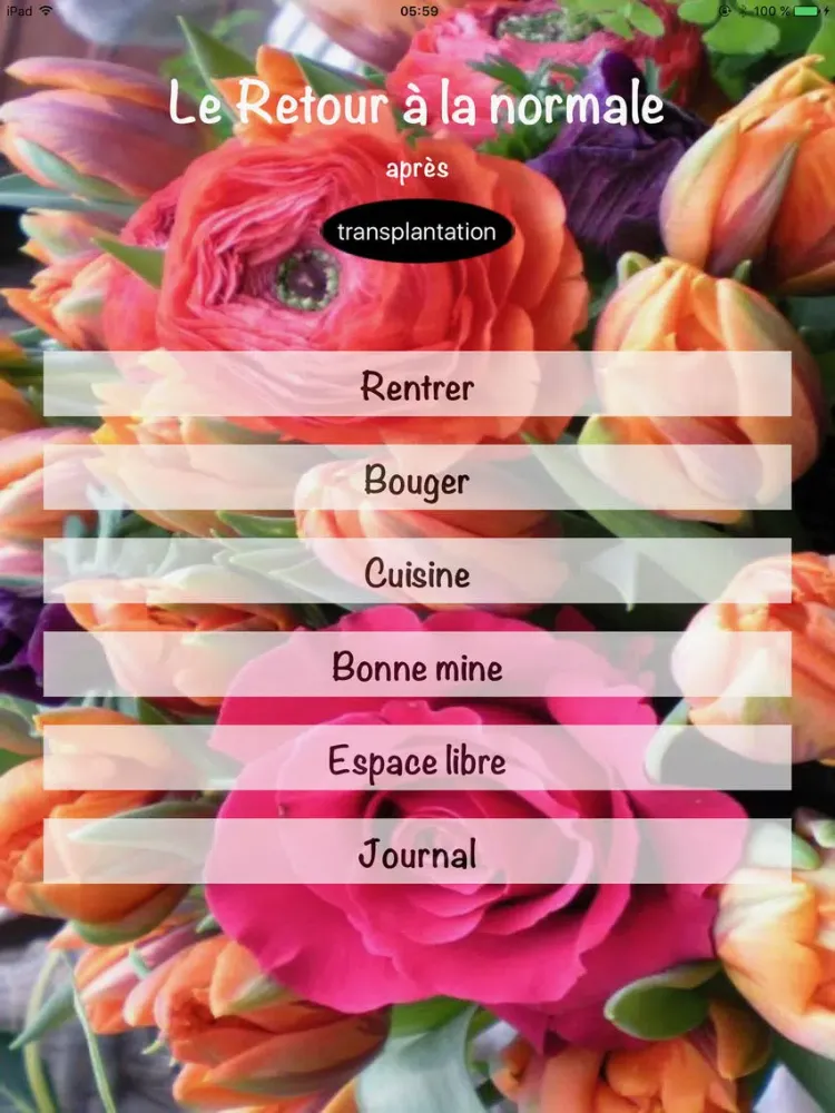 Ảnh chụp màn hình của VieNormale après greffe iPad 