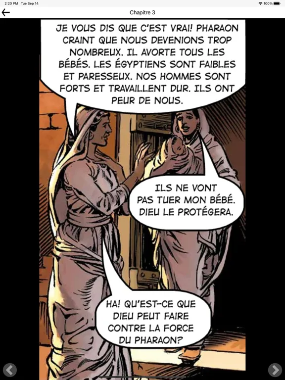 Capturas de pantalla de Good and Evil Comic Book iPad 