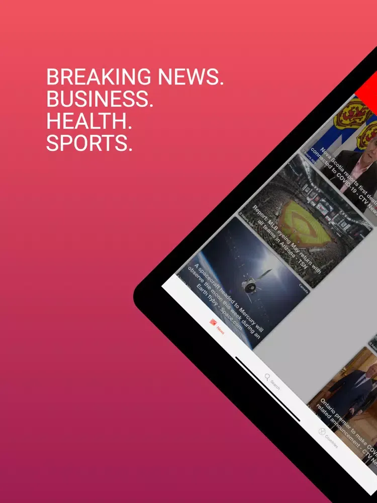 News · iPad 应用截图