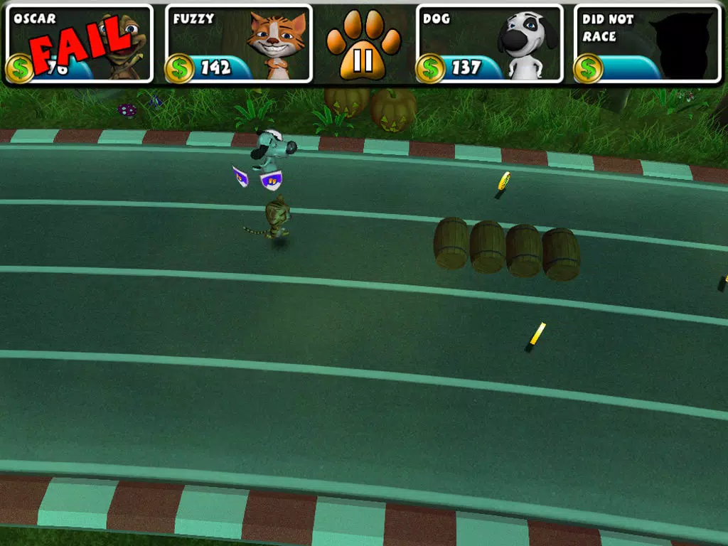 Screenshot di The Fast and Furriest iPad 