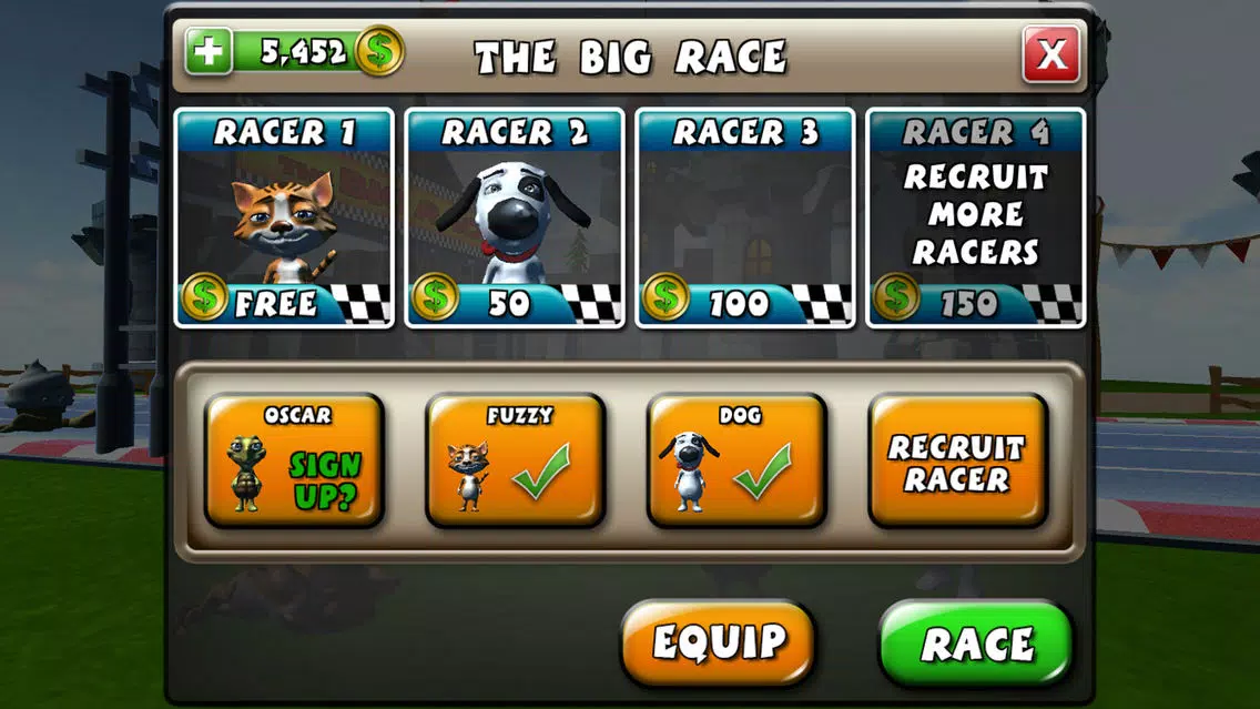 Screenshot di The Fast and Furriest