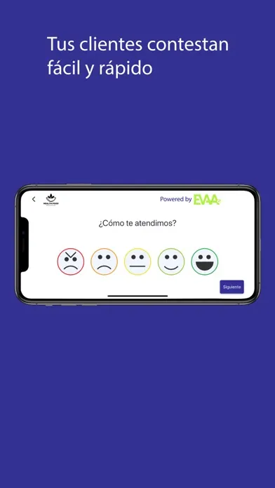 EVAA Survey سکرین شاٹس