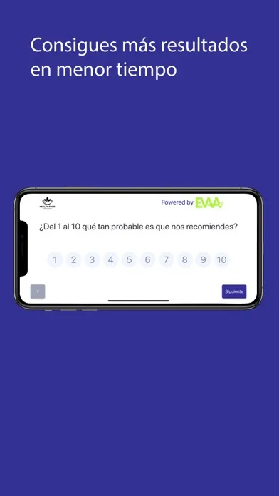 EVAA Survey سکرین شاٹس