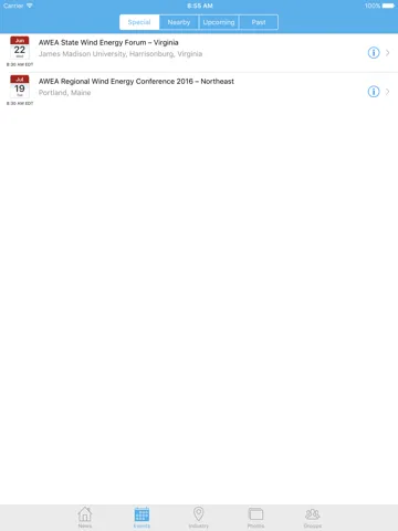 Tangkapan layar Renewable and Clean Energy iPad 