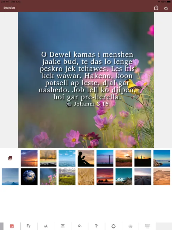 Capturas de pantalla de Bibel in Sinti-Romanes iPad 