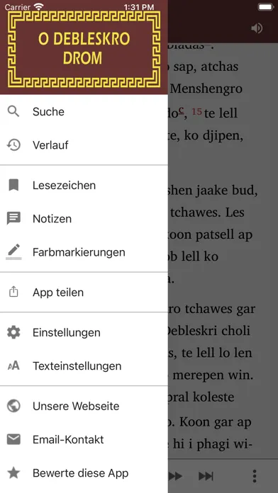 Capturas de pantalla de Bibel in Sinti-Romanes