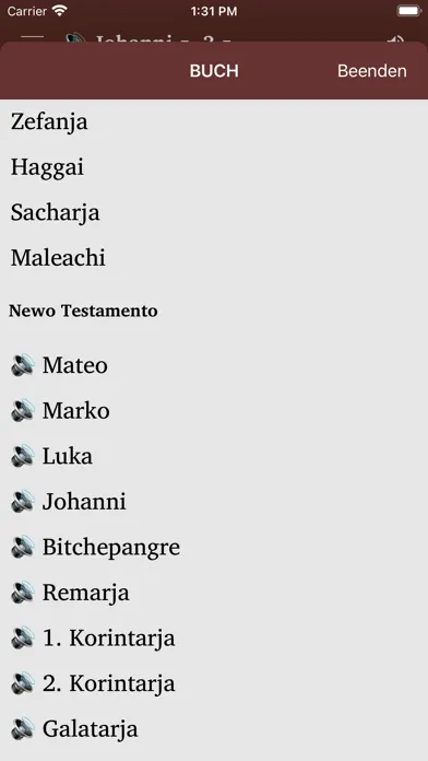 Capturas de pantalla de Bibel in Sinti-Romanes