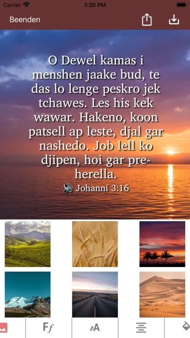 Capturas de pantalla de Bibel in Sinti-Romanes