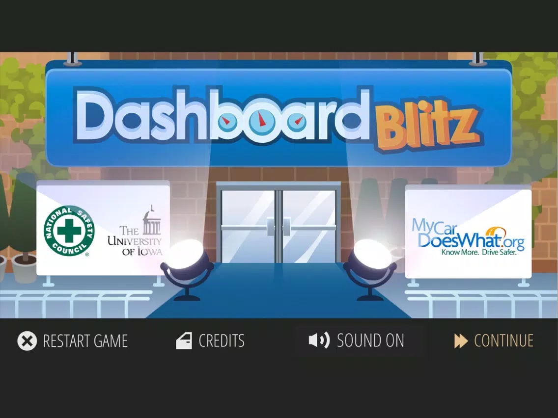 Tangkapan skrin Dashboard Blitz iPad 