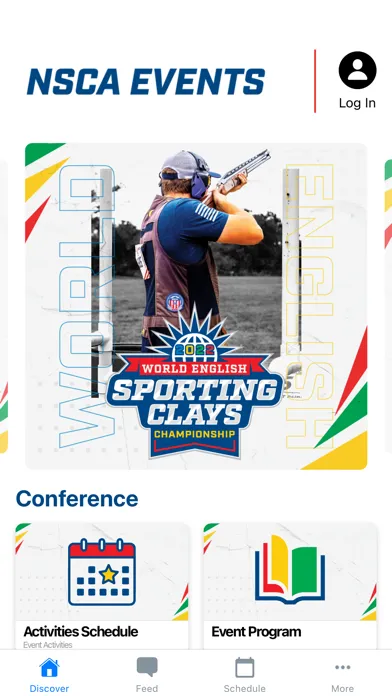NSCA Events App應用截圖