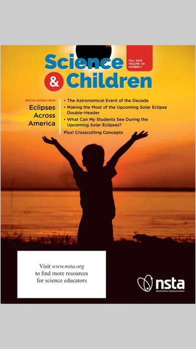 Ảnh chụp màn hình của Science and Children