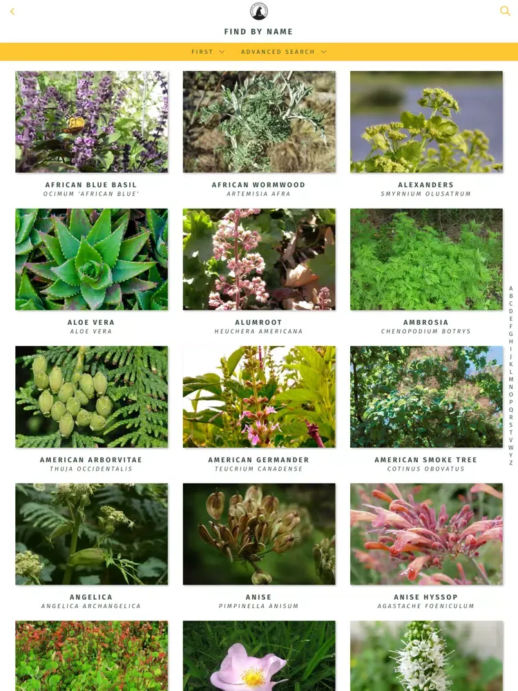 NWF Guide to Herbs iPad  স্ক্রিনশট