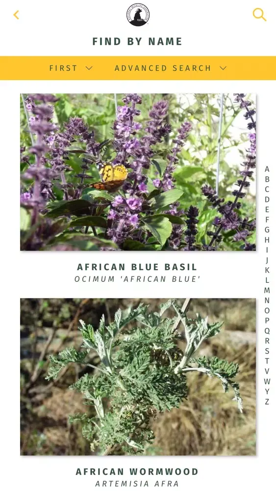 NWF Guide to Herbs স্ক্রিনশট