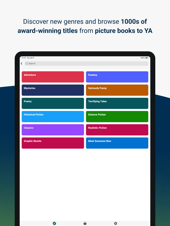 Open eBooks iPad  スクリーンショット