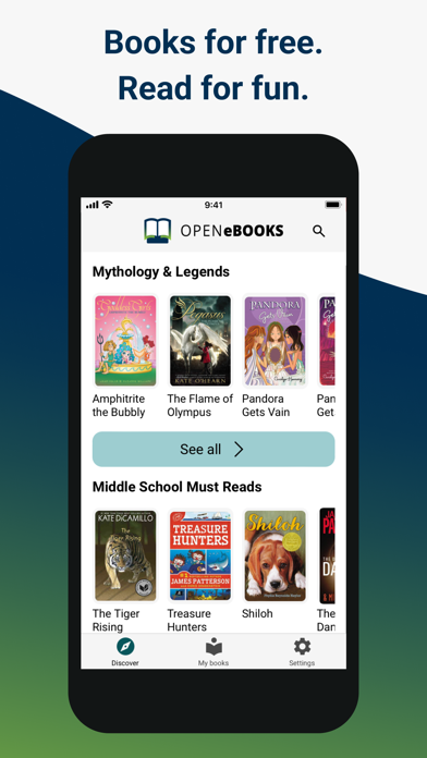 Open eBooks スクリーンショット