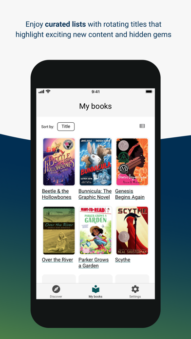 Open eBooks スクリーンショット