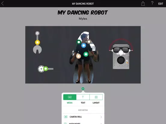 Choreo Graph iPad  स्क्रीनशॉट