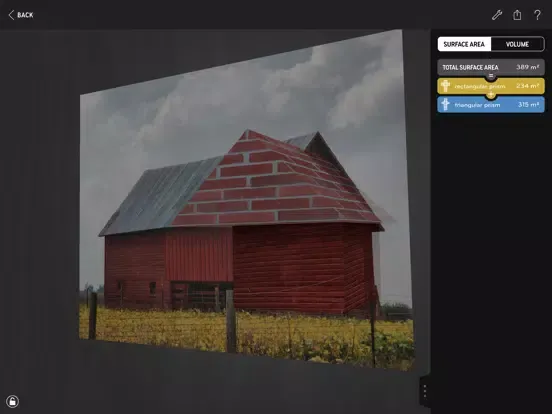 ภาพหน้าจอของ Volumize iPad 