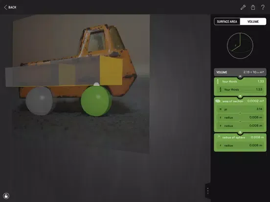 ภาพหน้าจอของ Volumize iPad 