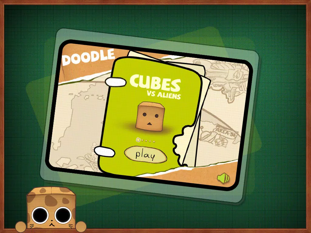 Doodle Cubes vs Aliens Free iPad  スクリーンショット