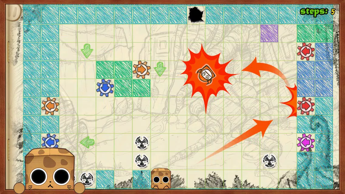 Doodle Cubes vs Aliens Free スクリーンショット