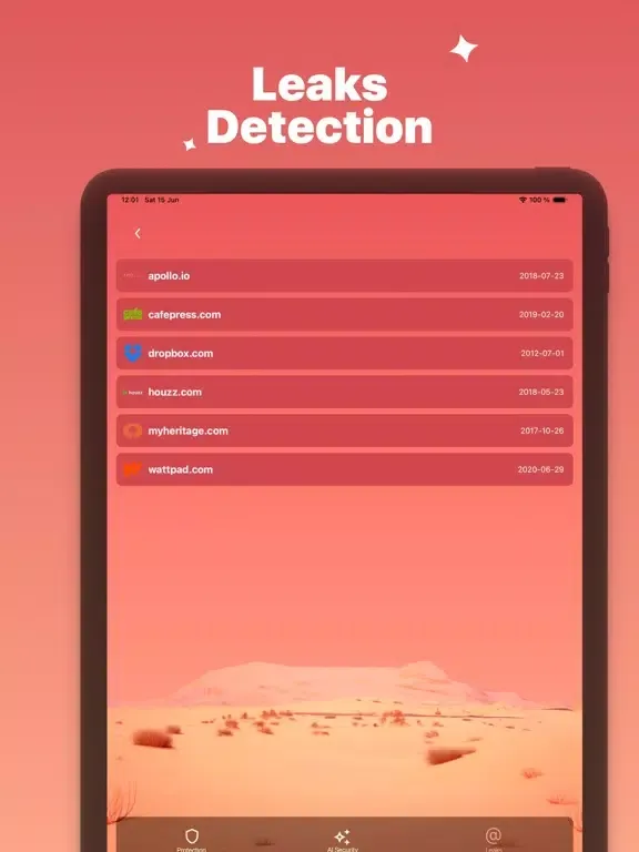 Observer - Safe & Security iPad  स्क्रीनशॉट