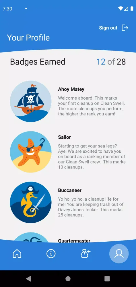 Скриншоты Clean Swell