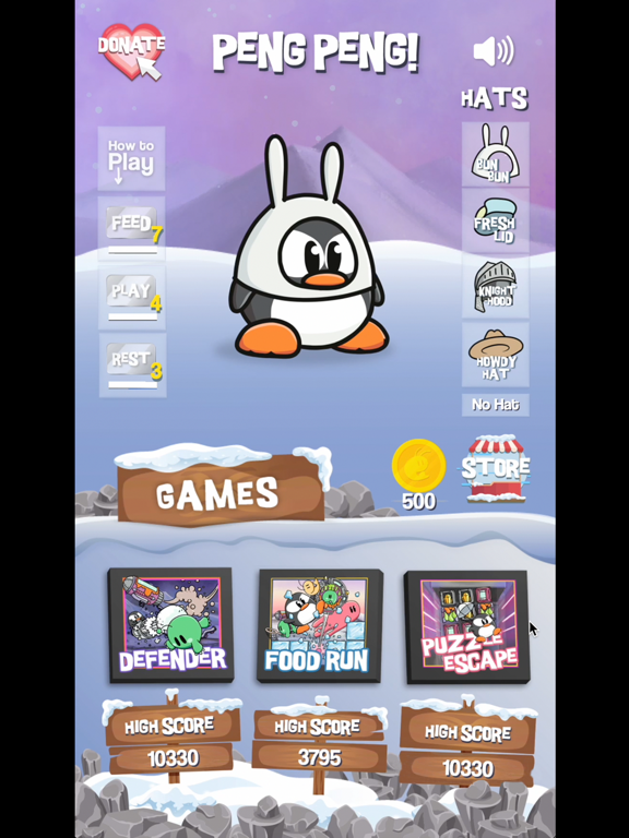 Peng Peng: Save the Penguins iPad  스크린샷