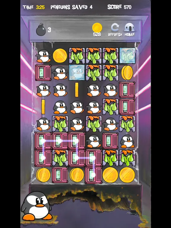 Peng Peng: Save the Penguins iPad 应用截图
