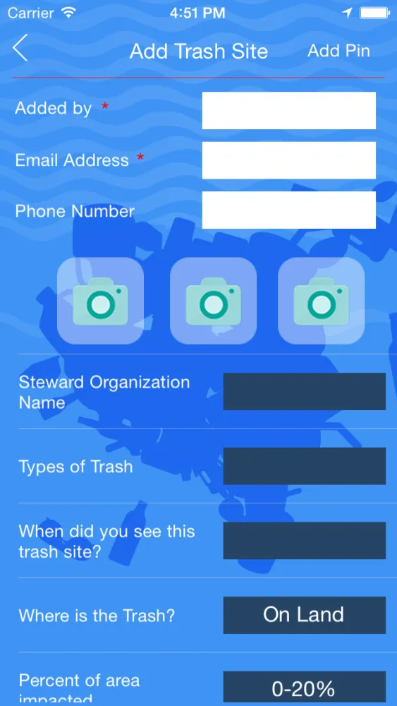 Tangkapan layar Global Alert – Floating Trash