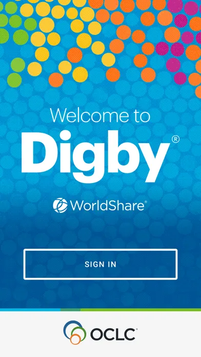 Screenshot di Digby® by OCLC®