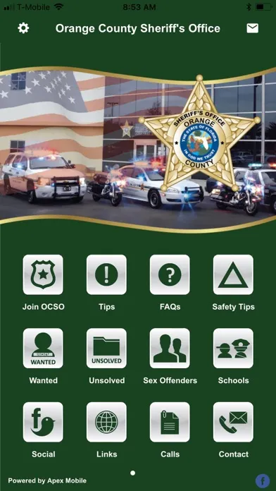 Tangkapan skrin Orange County Sheriff's Office