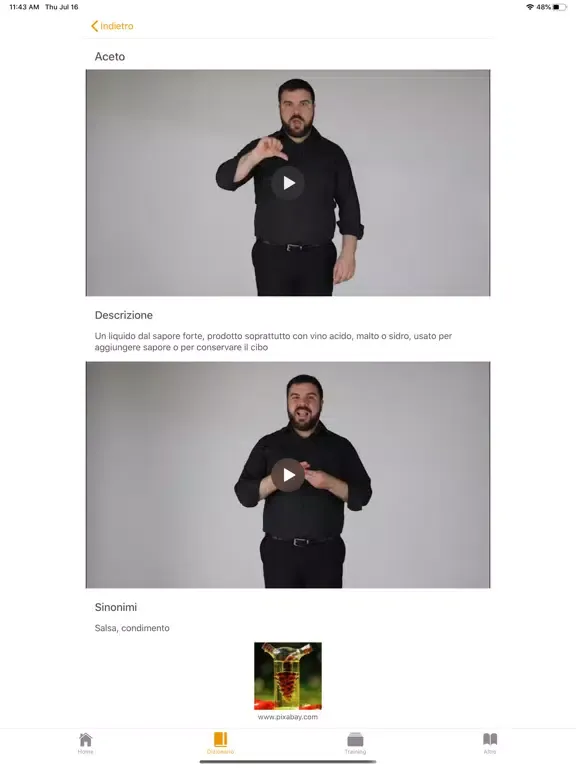 Capturas de tela do SWING Culinaria (Italiano) iPad 