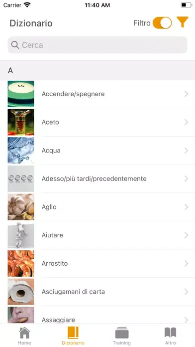 Capturas de tela do SWING Culinaria (Italiano)