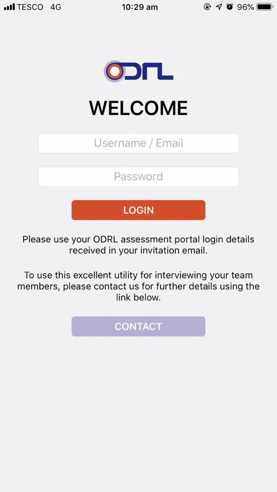 ODRL Interviewer应用截图