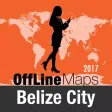Belize City Offline Map and Travel Trip Guide