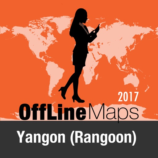 Yangon (Rangoon) Offline Map and Travel Trip Guide