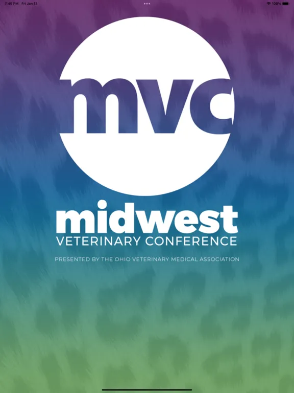 ภาพหน้าจอของ Midwest Veterinary Conference iPad 