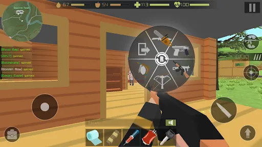 Capturas de pantalla de Zombie Hunter: Pixel Survival