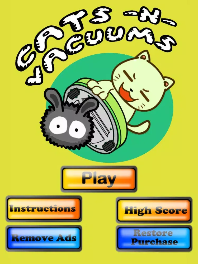 Cats -N- Vacuums iPad  スクリーンショット