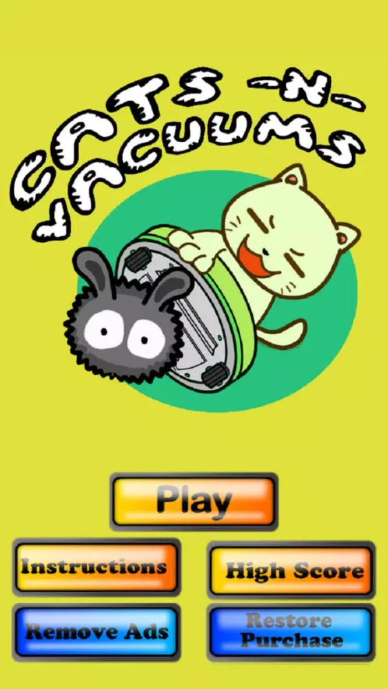 Cats -N- Vacuums スクリーンショット