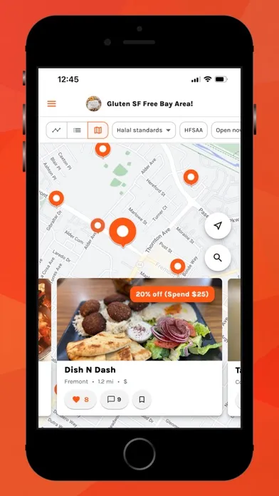 Tangkapan layar Oliv: Community Recommendation