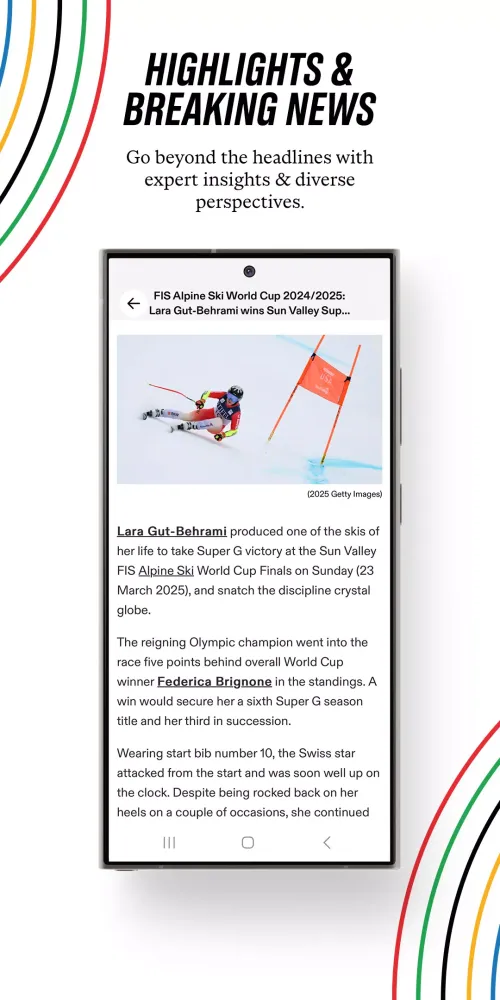 Captures d'écran de Olympics